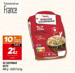 Netto Netto Riz Cantonais offre