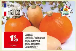 Netto Courges Potimarron offre