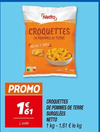 Netto Netto Croquettes de pommes de terre offre