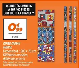 Netto Marvel Papier cadeau offre