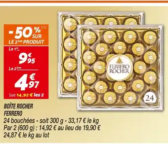 Netto Ferrero Boîte Rocher offre