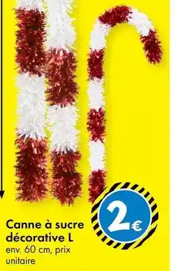 TEDi Canne à sucre décorative l offre