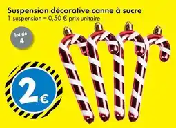 TEDi Suspension décorative canne à sucre offre