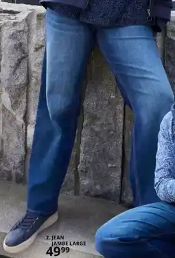 Ulla Popken Jean jambe large offre