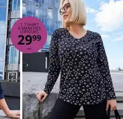 Ulla Popken T-shirt a manches longues offre