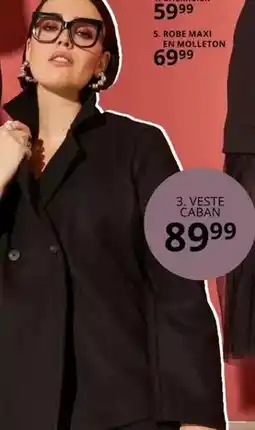 Ulla Popken Veste caban offre