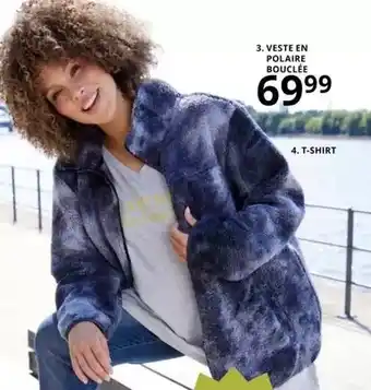 Ulla Popken Veste polaire en bouclée offre