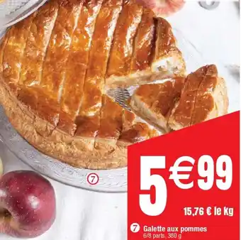 Cora x Carrefour Galette aux pommes offre