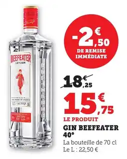Bi1 Gin beefeater offre