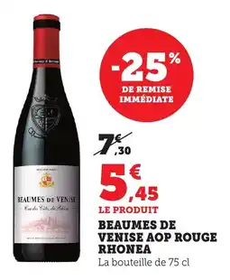 Bi1 Beaumes de venise aop rouge rhonea offre