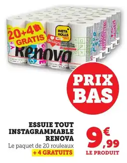 Bi1 Essuie tout instagrammable renova offre