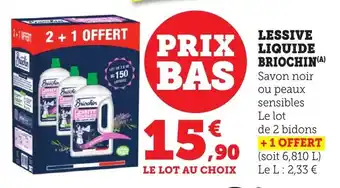 Bi1 Lessive liquide briochin offre
