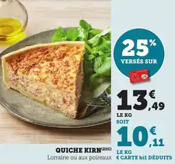 Bi1 Quiche kirn offre