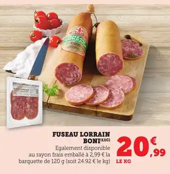 Bi1 Fuseau lorrain boni offre