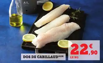 Dos de cabillaud
