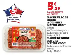 Bi1 Hache vrac de dinde a cuisiner maitre coq offre
