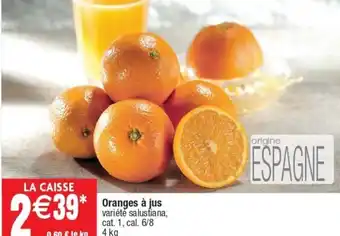 Cora x Carrefour Orange à jus offre