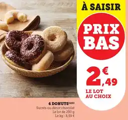Bi1 6 donuts offre