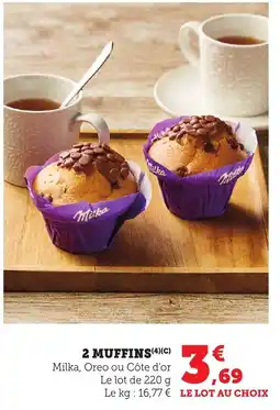 Bi1 2 muffins offre