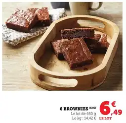 Bi1 6 brownies offre