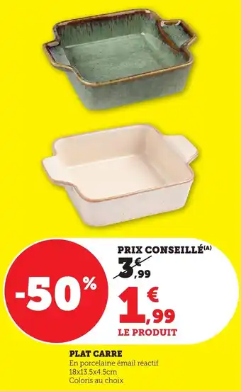 Bi1 Plat carre offre