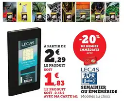 Bi1 Semainier ou éphéméride offre