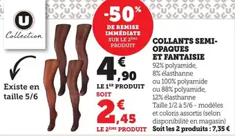 Bi1 Collants semi- opaques et fantaisie offre