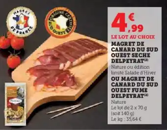 Magret de canard du sud ouest seche delpeyrat