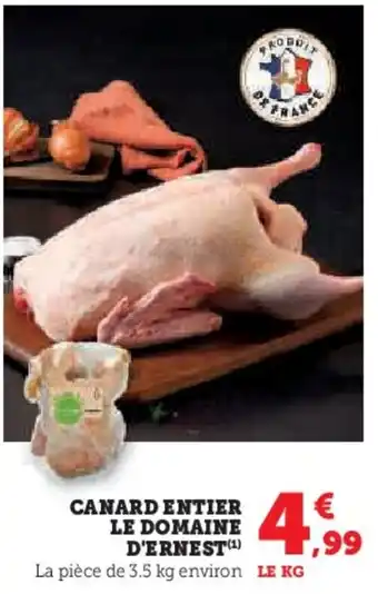 Canard entier le domaine d'ernest