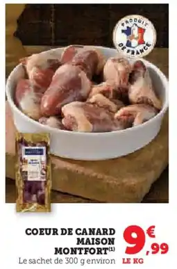 Hyper U Coeur de canard maison montfort offre
