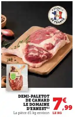 Hyper U Demi-paletot de canard le domaine d'ernest offre