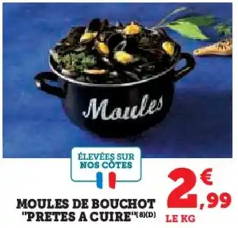 Hyper U Moules de bouchot pretes a cuire offre