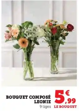 Hyper U Bouquet composé leonie offre