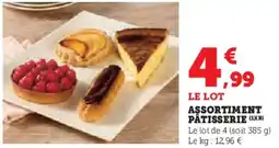 Hyper U Assortiment pâtisserie offre