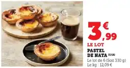 Hyper U Pastel de nata offre