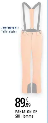 Intersport Pantalon de ski homme offre