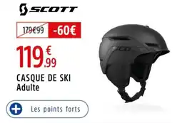 Intersport Casque de ski adulte offre