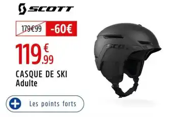 Casque de ski adulte