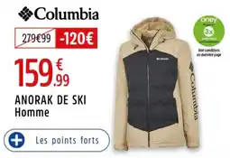 Intersport Anorak de ski homme offre