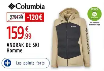 Intersport Anorak de ski homme offre