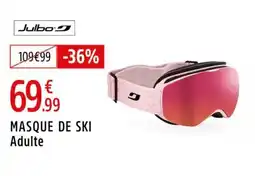 Intersport Masque de ski adulte offre