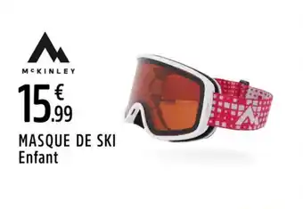 Intersport Masque de ski enfant offre