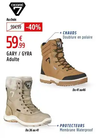 Intersport Gary gyra adulte offre