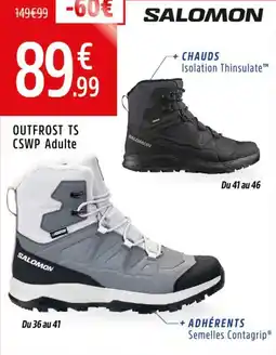 Intersport Outfrost ts cswp adulte offre