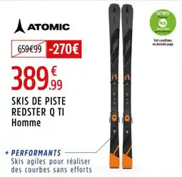 Intersport Skis de piste redster q ti offre
