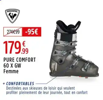 Intersport Pure comfort 60 x gw offre