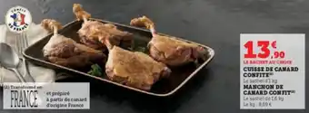 U Express Cuisse de canard confite offre
