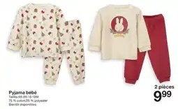 Zeeman Pyjama bébé offre