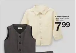 Zeeman Chemise bébé offre