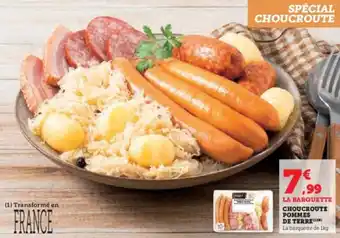 U Express Choucroute pommes de terre offre